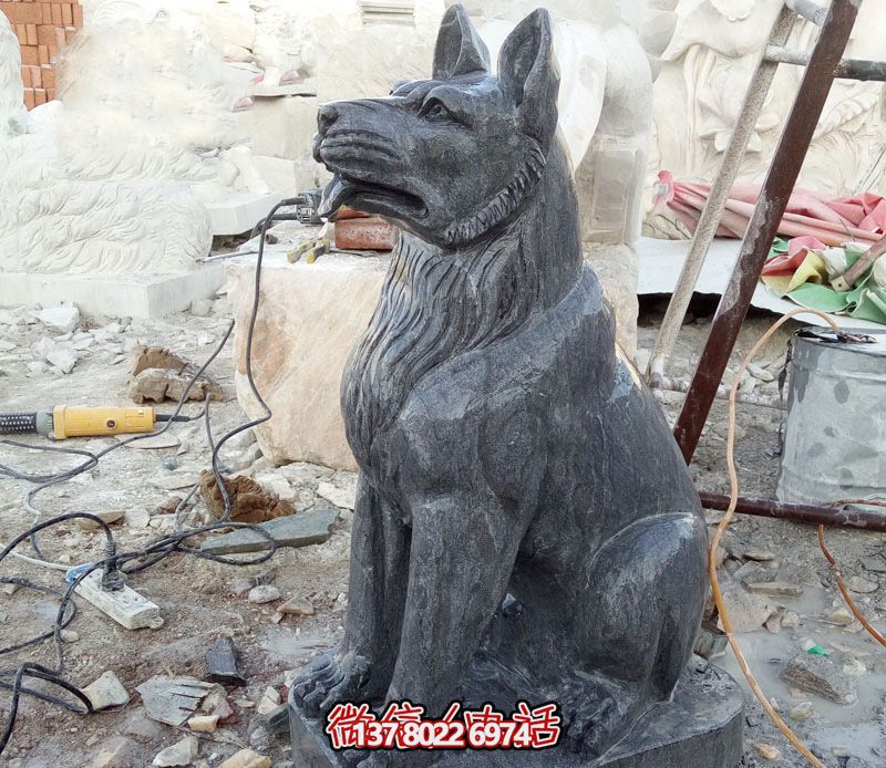 玻璃鋼仿真動(dòng)物雕塑，美化庭院景觀