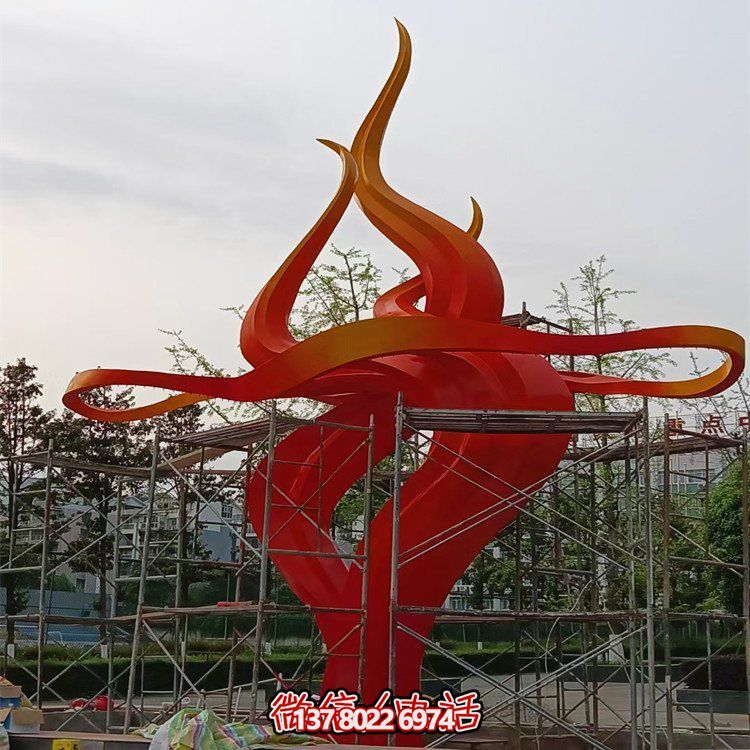 創(chuàng)意景觀不銹鋼雕塑擺件，點亮小區(qū)別墅美景