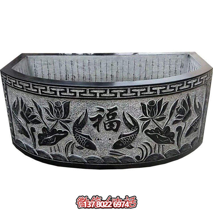 藝術(shù)精美的石雕擺件，點(diǎn)綴美麗庭院