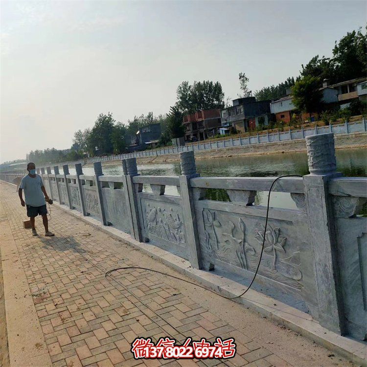 唯美的大理石欄桿雕塑，為園林景觀增添絕美風(fēng)采