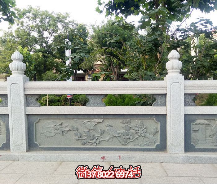 精美石欄系列，搭配園林花園，提升圍欄美感