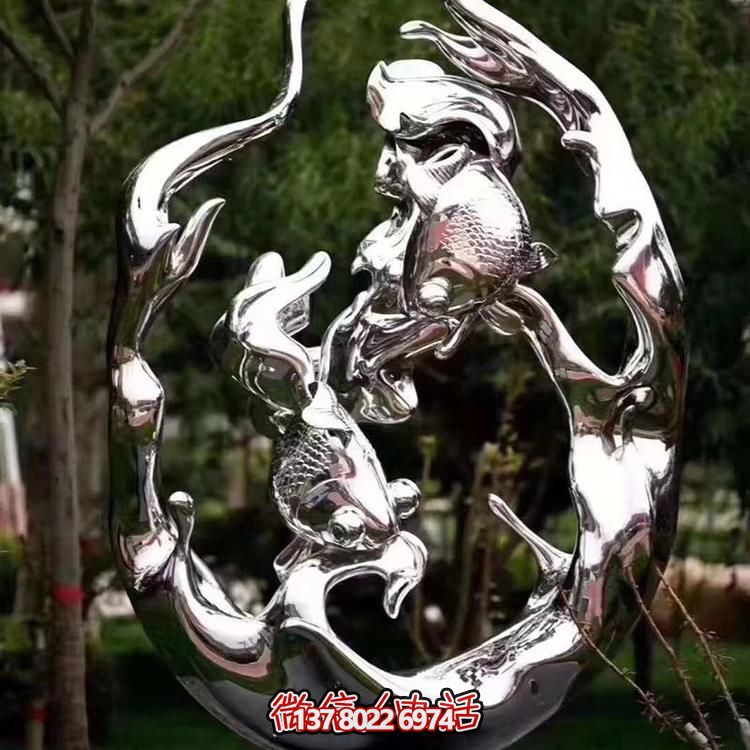 不銹鋼雕塑，為景觀廣場和園林增添抽象藝術(shù)