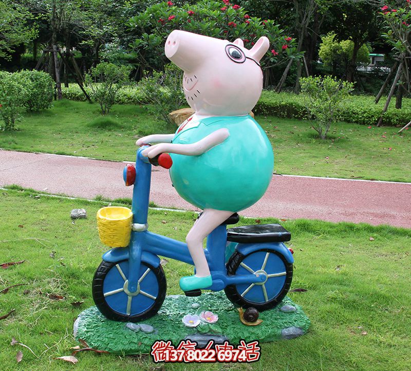 玻璃鋼雕塑裝置，點(diǎn)綴公園景觀