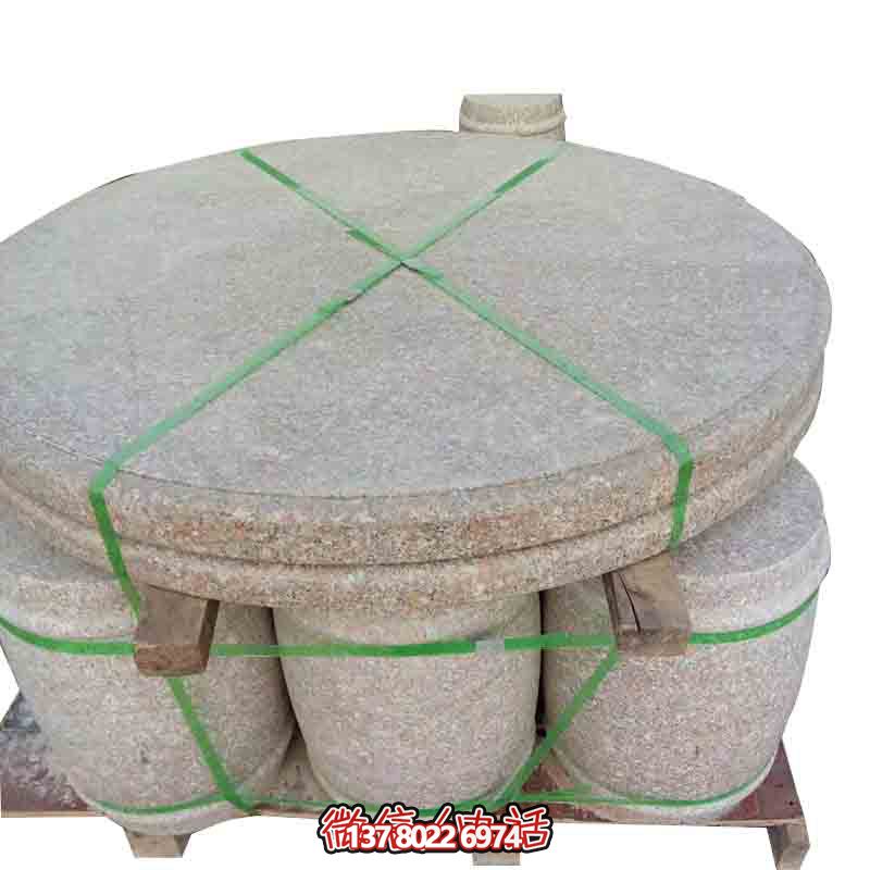 花崗巖簡(jiǎn)易石桌，下棋納涼圓桌