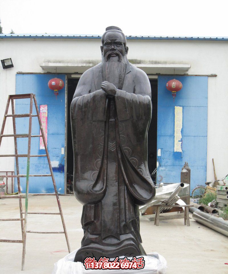 走進(jìn)古典文化，探索老子青銅雕塑之美