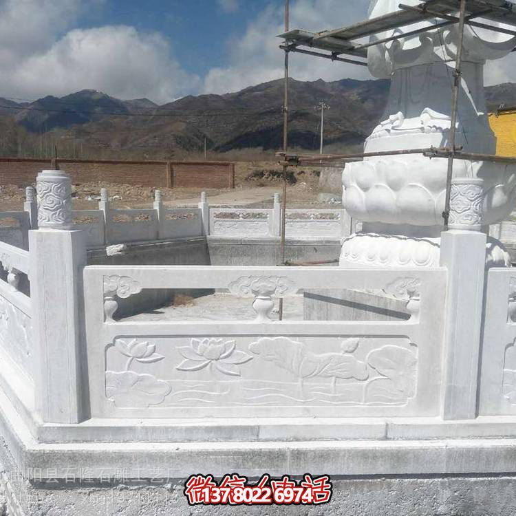 大理石欄桿雕塑，為公園、戶外景區(qū)增添優(yōu)雅氣質