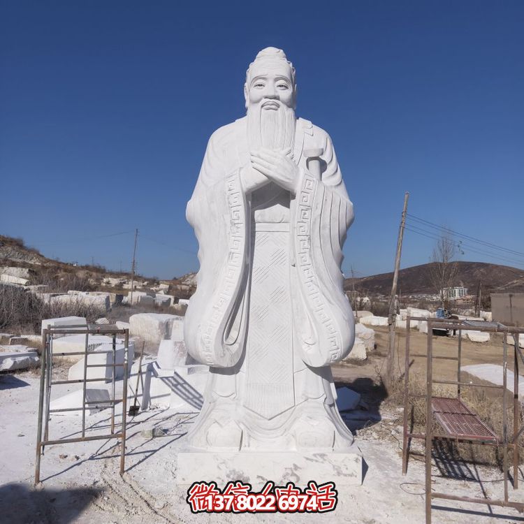 漢白玉雕塑——傳承歷史文化，喚起名人記憶