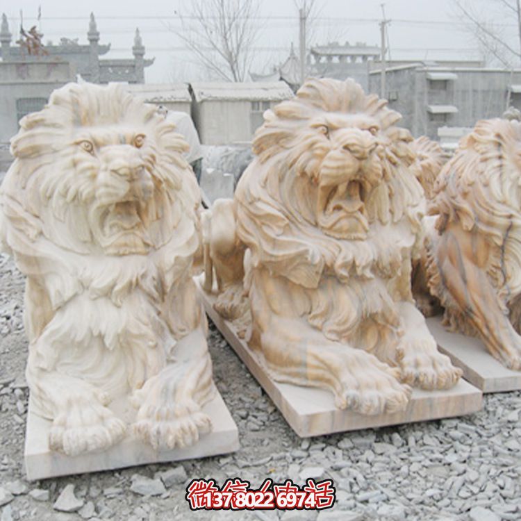 仿真獅子雕塑，為公園、動(dòng)物園帶來活力
