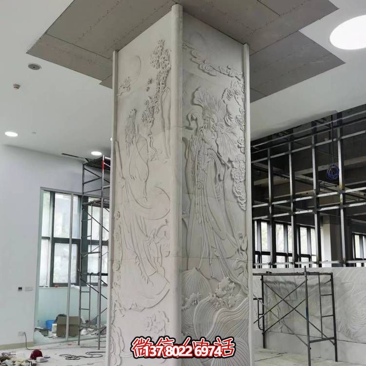 多彩藝術(shù)——精美石雕、浮雕、大理石、大理、背景、墻、人物、壁畫、影壁、雕塑