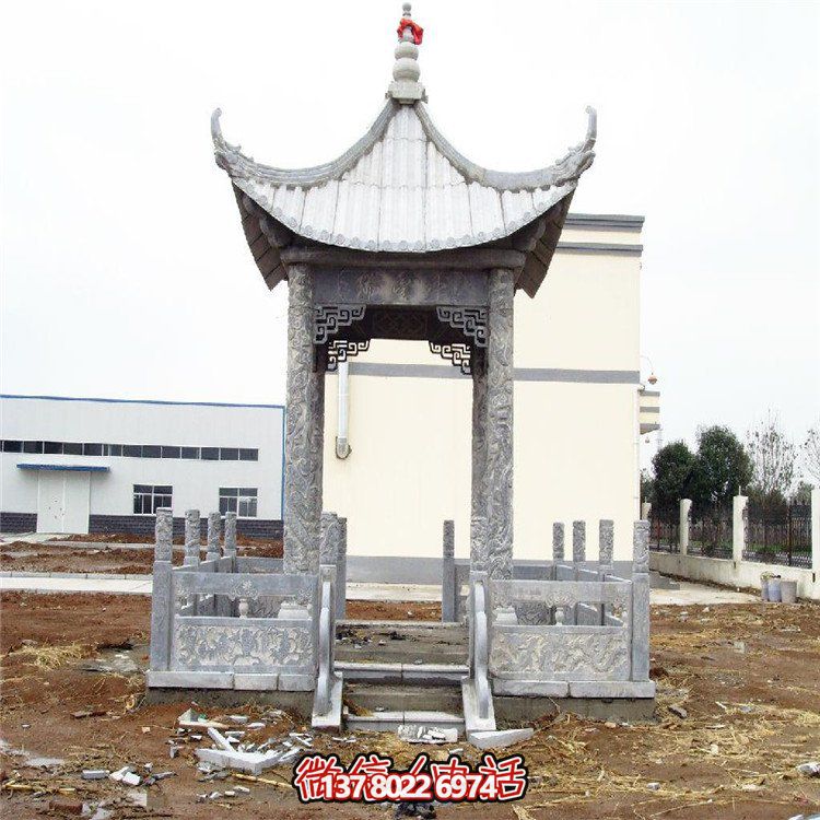 大理石石雕涼亭，為您的園林增添大型雕塑裝飾