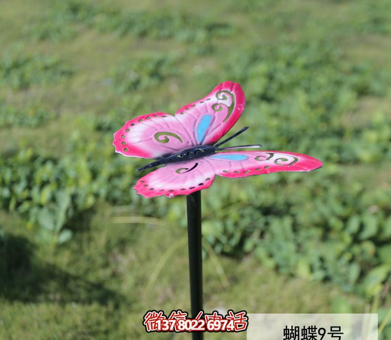 不銹鋼蝴蝶雕塑，創(chuàng)意裝點(diǎn)公園環(huán)境