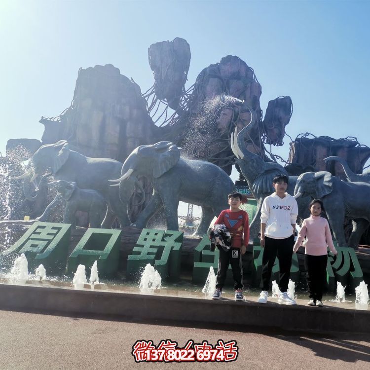 美麗的戶外玻璃鋼雕塑，引領(lǐng)景觀主題