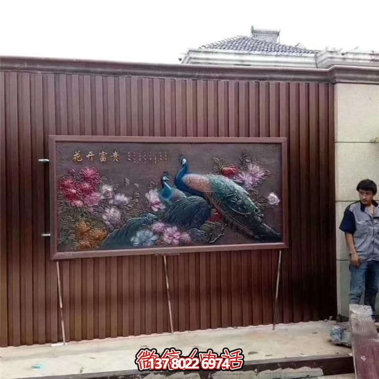 中式風(fēng)格裝飾壁畫，讓您的家園更加富貴