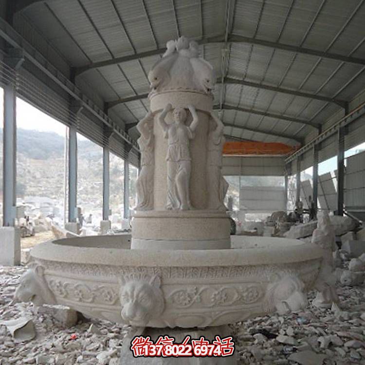 大理石石雕水景噴泉，裝點你的庭院、園林景觀