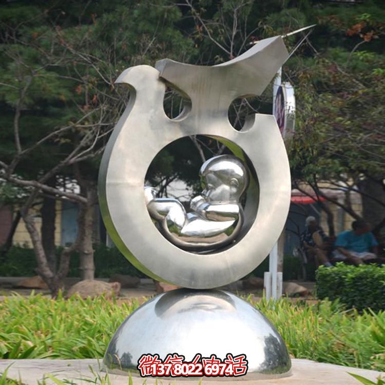 不銹鋼鴿子雕塑抽象和平鴿廣場園林動(dòng)物雕塑